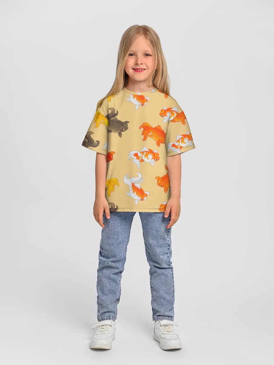 T-shirt coton oversize fille
