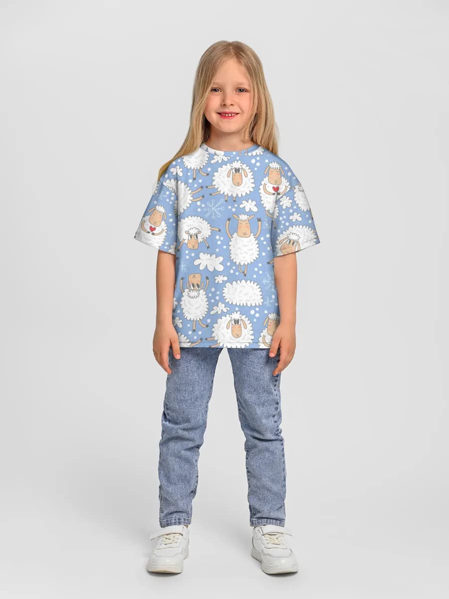 T-shirt coton oversize fille