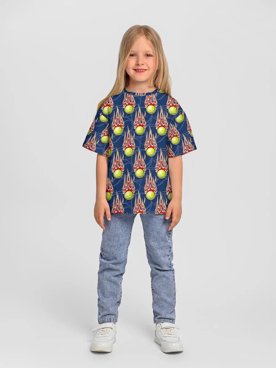 T-shirt coton oversize fille