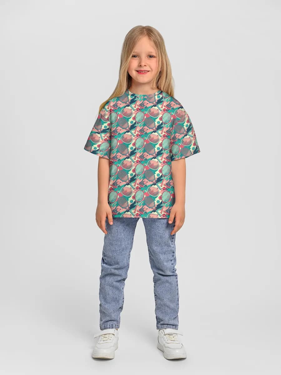 T-shirt coton oversize fille