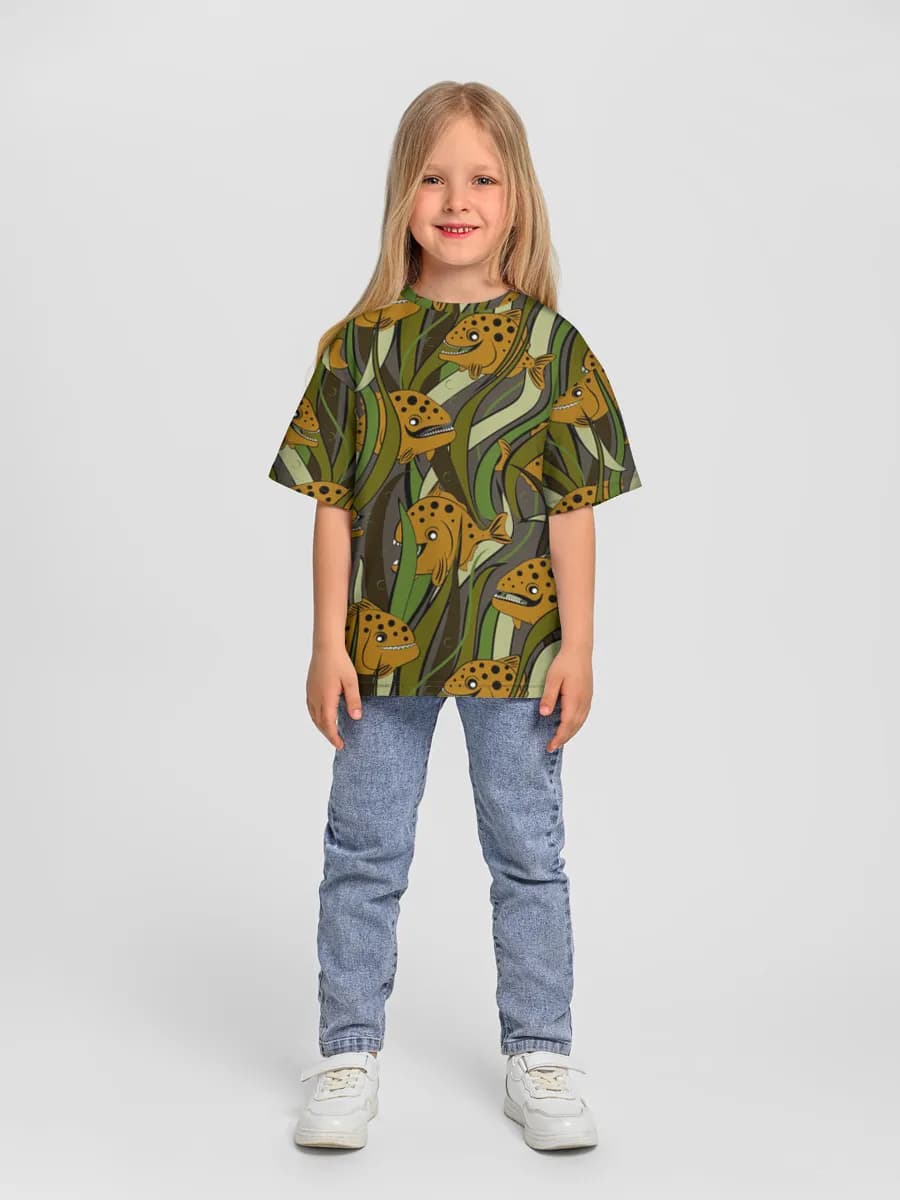T-shirt coton oversize fille