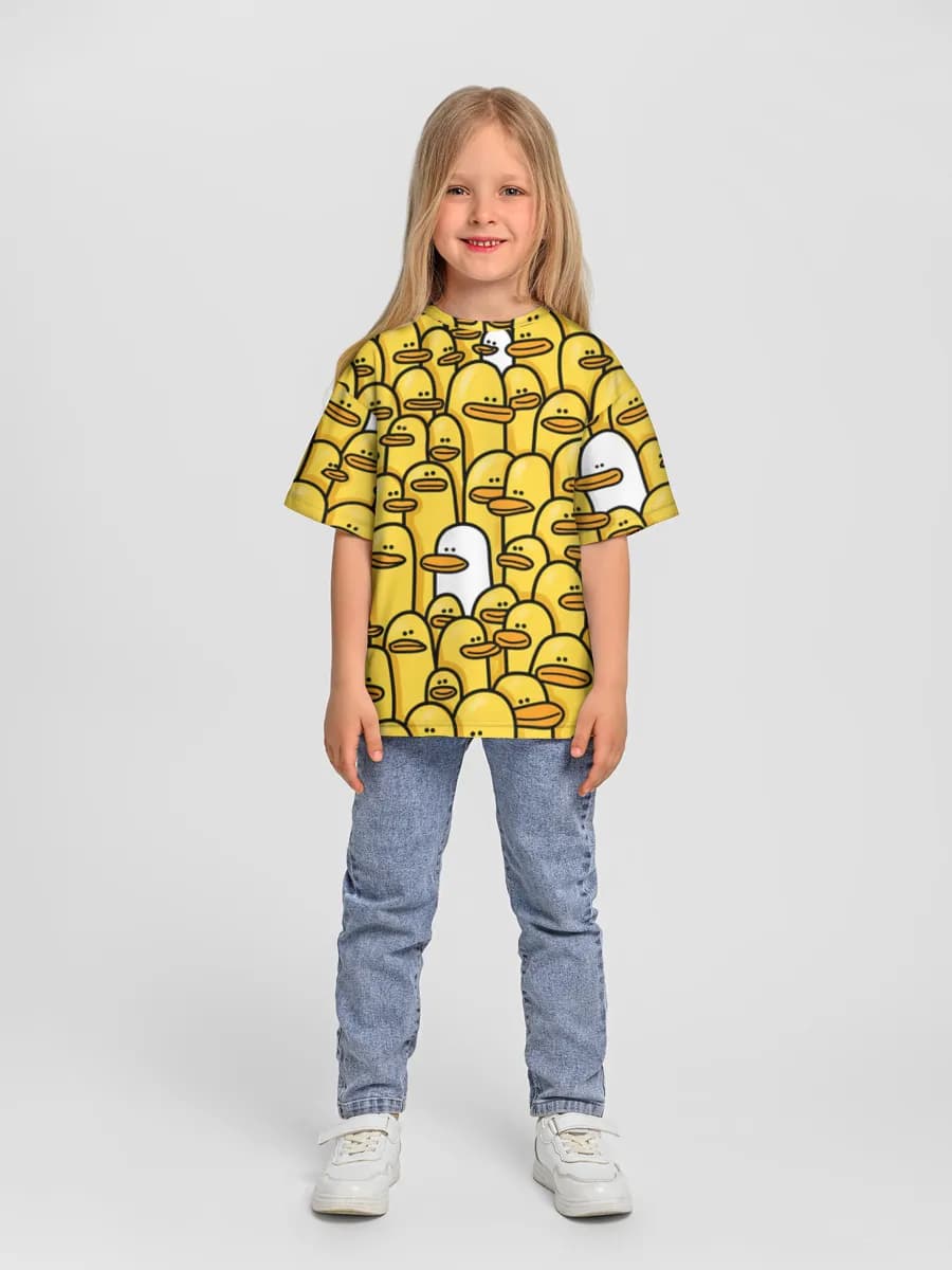 T-shirt coton oversize fille