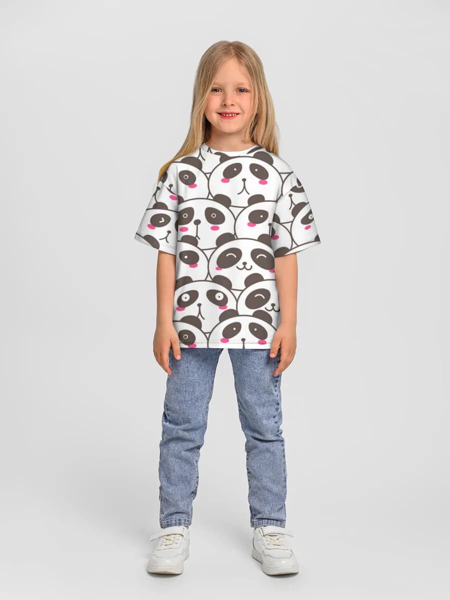 T-shirt coton oversize fille