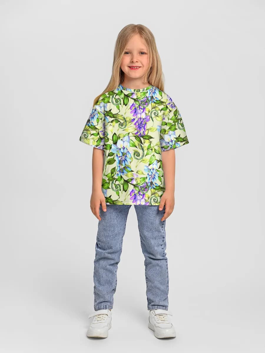 T-shirt coton oversize fille