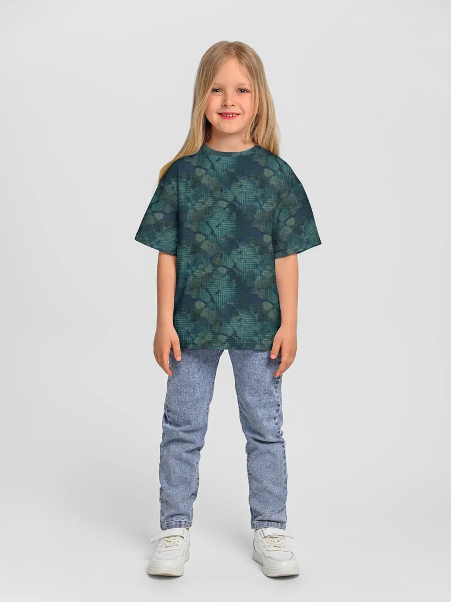 Camiseta Oversize de Algodón Niña