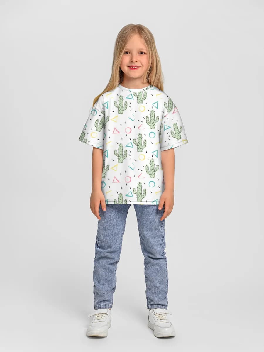 T-shirt coton oversize fille