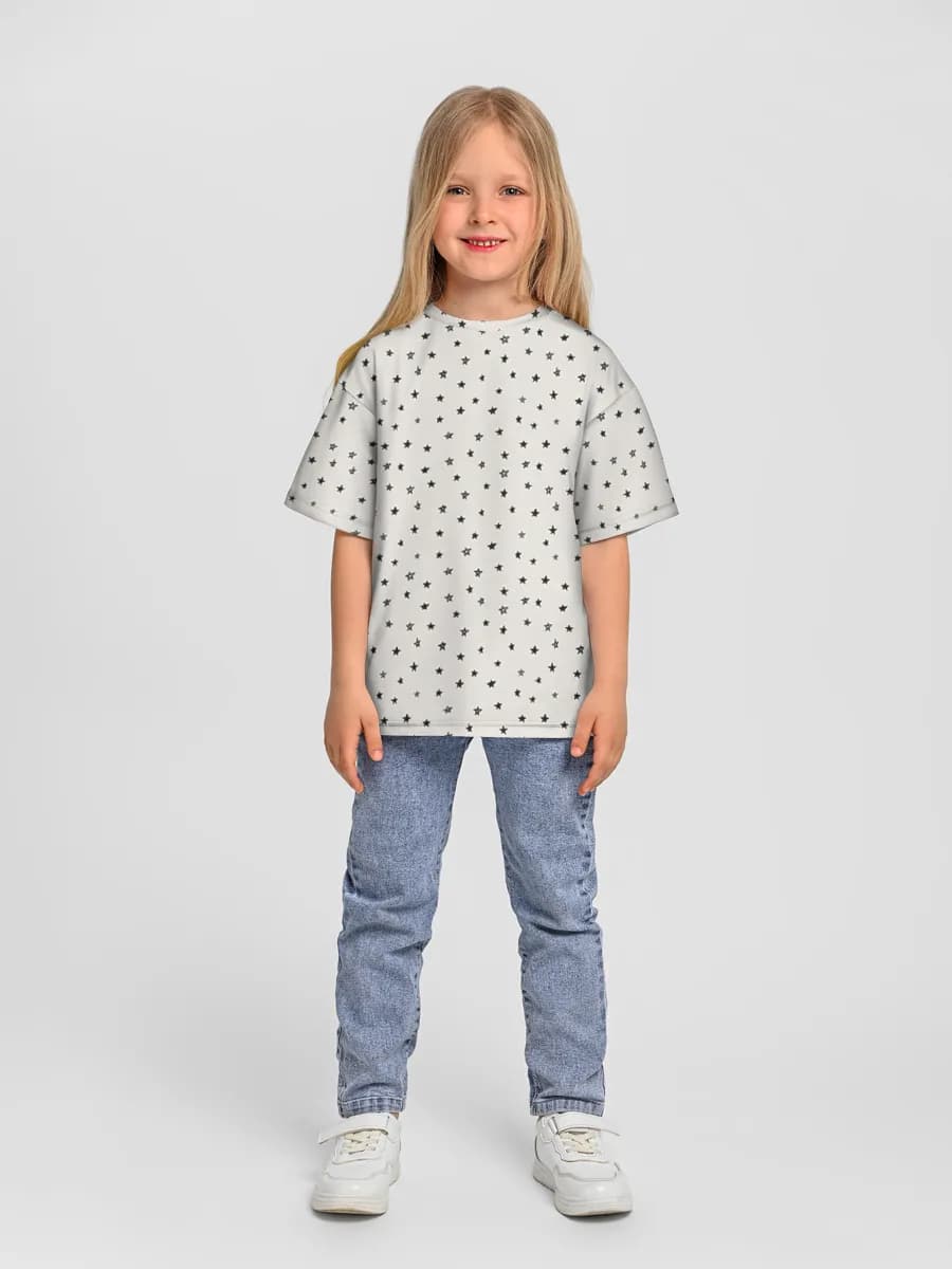 T-shirt coton oversize fille