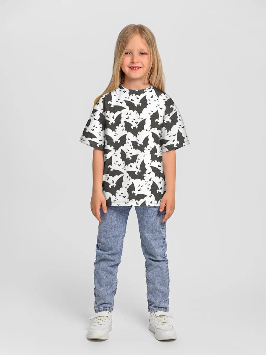 T-shirt coton oversize fille