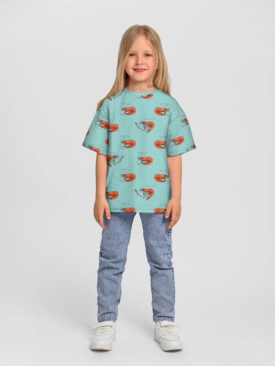 T-shirt coton oversize fille