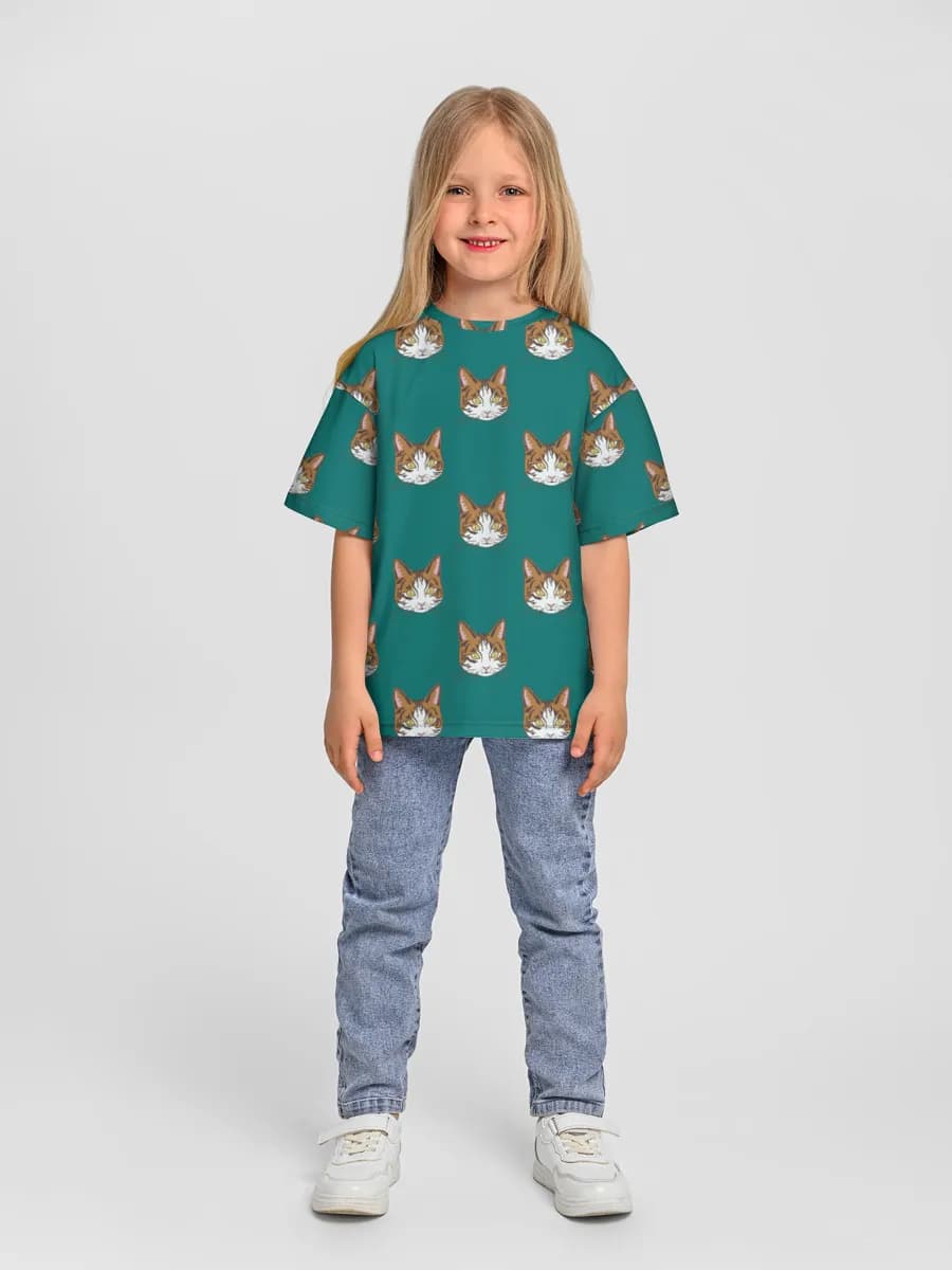 T-shirt coton oversize fille