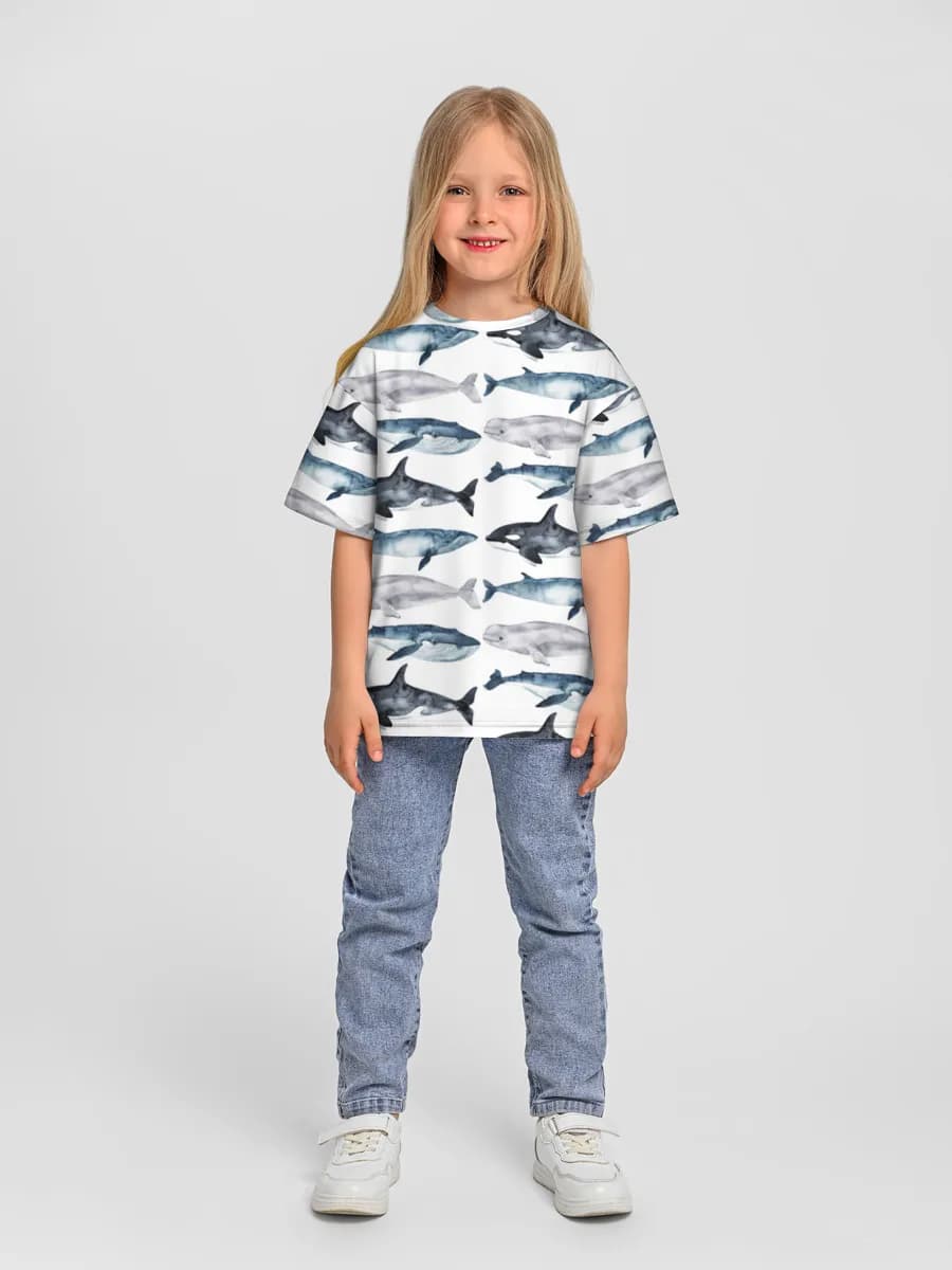 T-shirt coton oversize fille