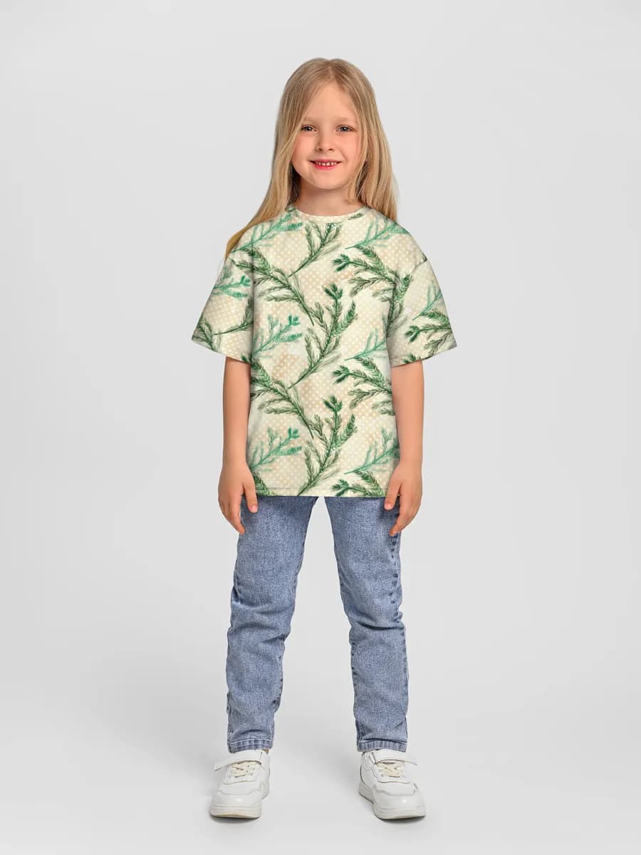 T-shirt coton oversize fille