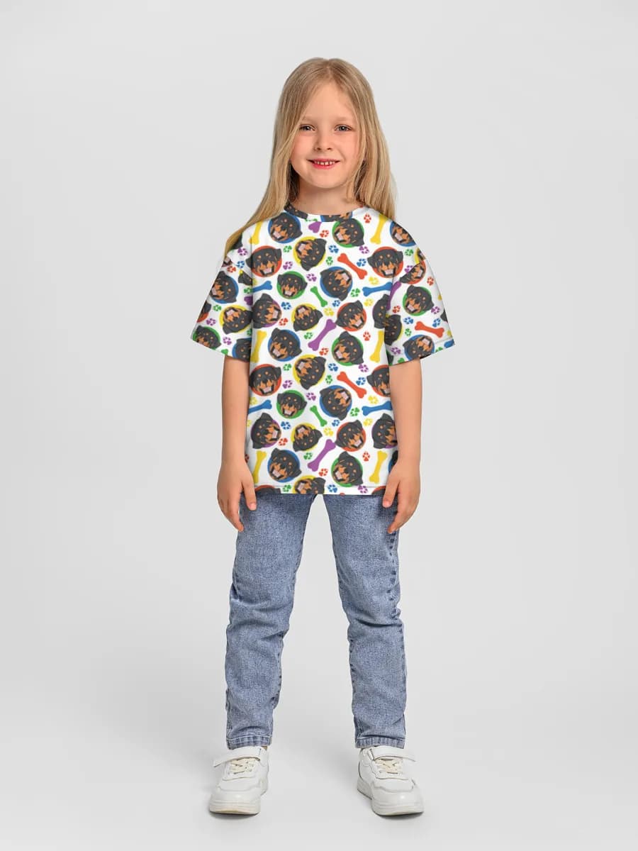 T-shirt coton oversize fille