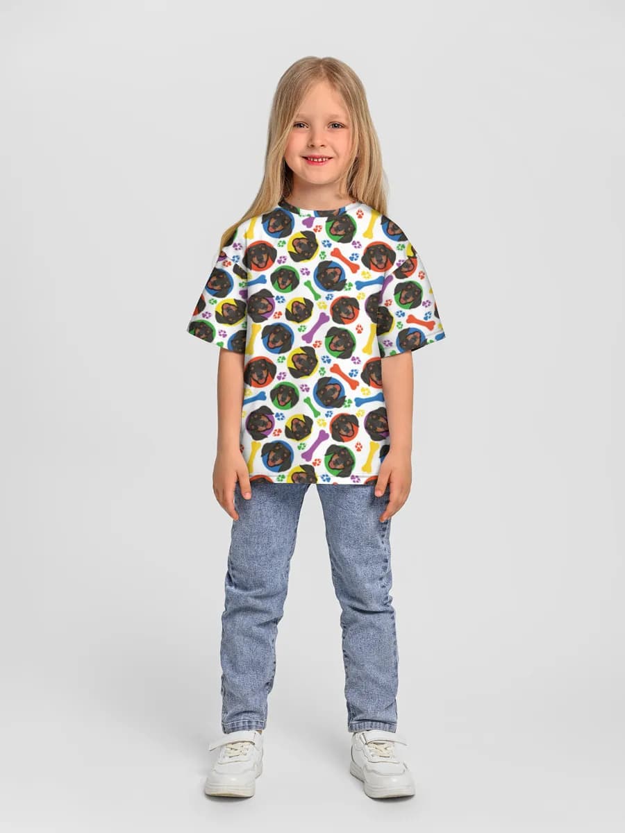 T-shirt coton oversize fille