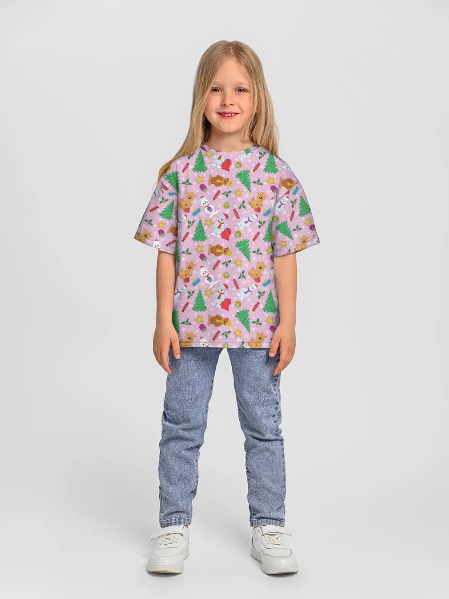 T-shirt coton oversize fille