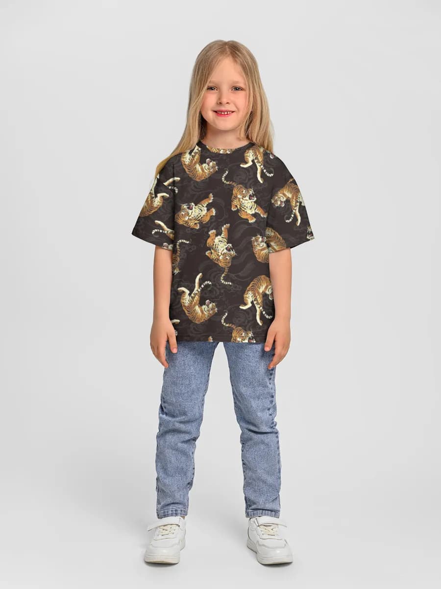 T-shirt coton oversize fille