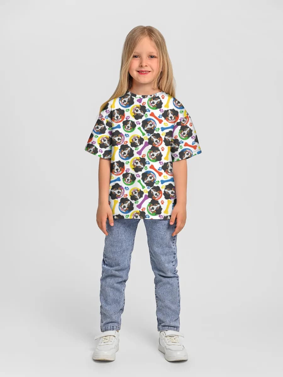 T-shirt coton oversize fille