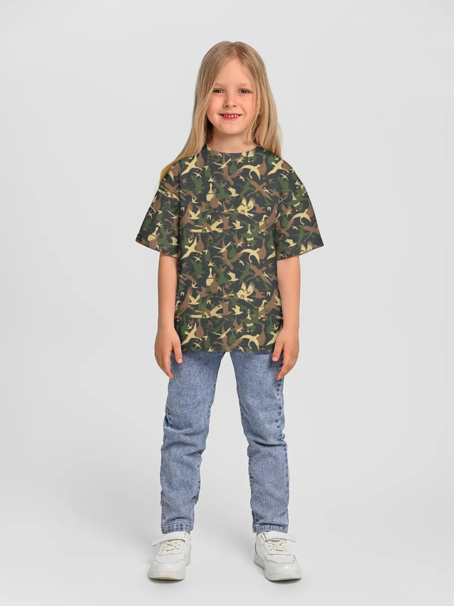 Camiseta Oversize de Algodón Niña