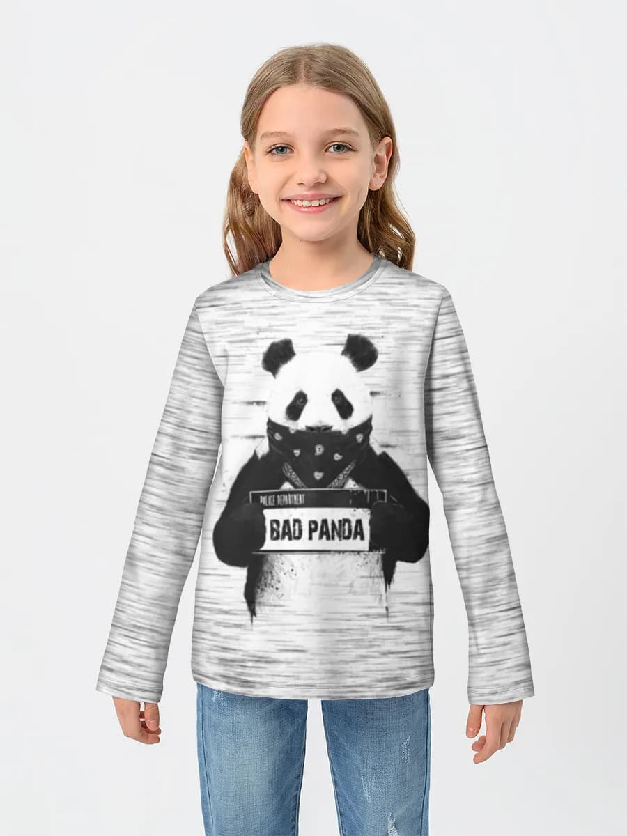 Camiseta Manga Larga de Algodón Niña