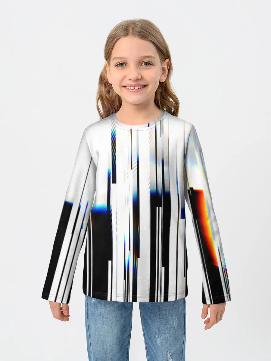 Camiseta Manga Larga de Algodón Niña