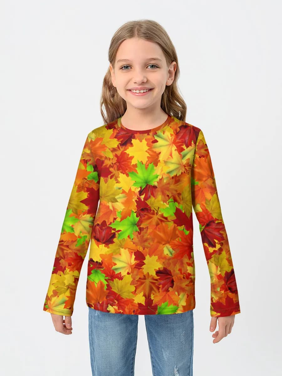 T-shirt manches longues coton fille