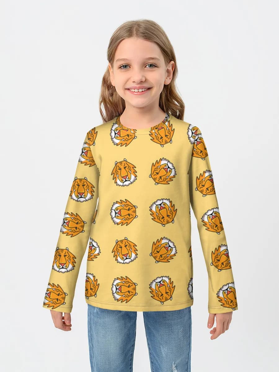 T-shirt manches longues coton fille