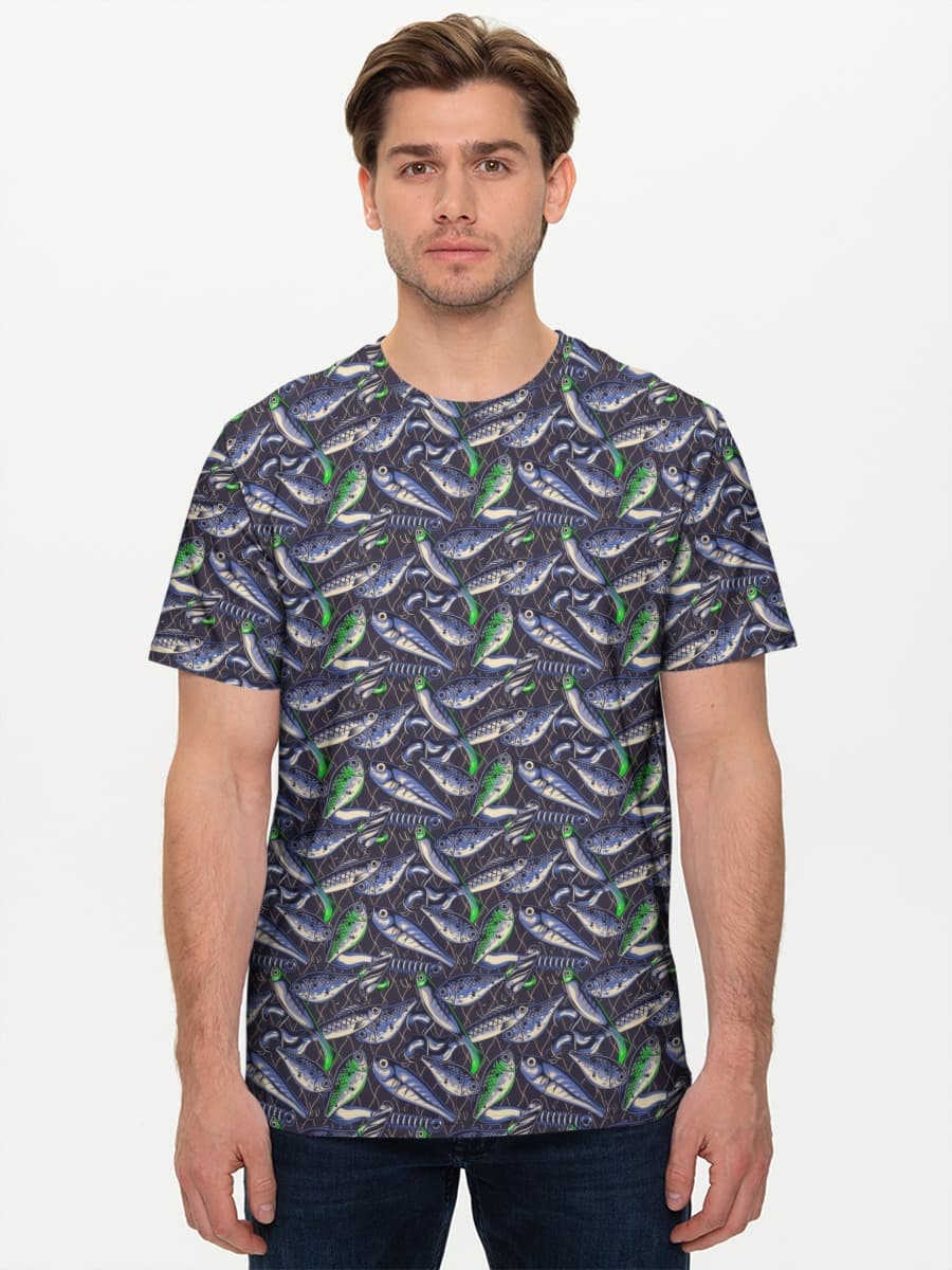 Men's basic cotton T-shirt