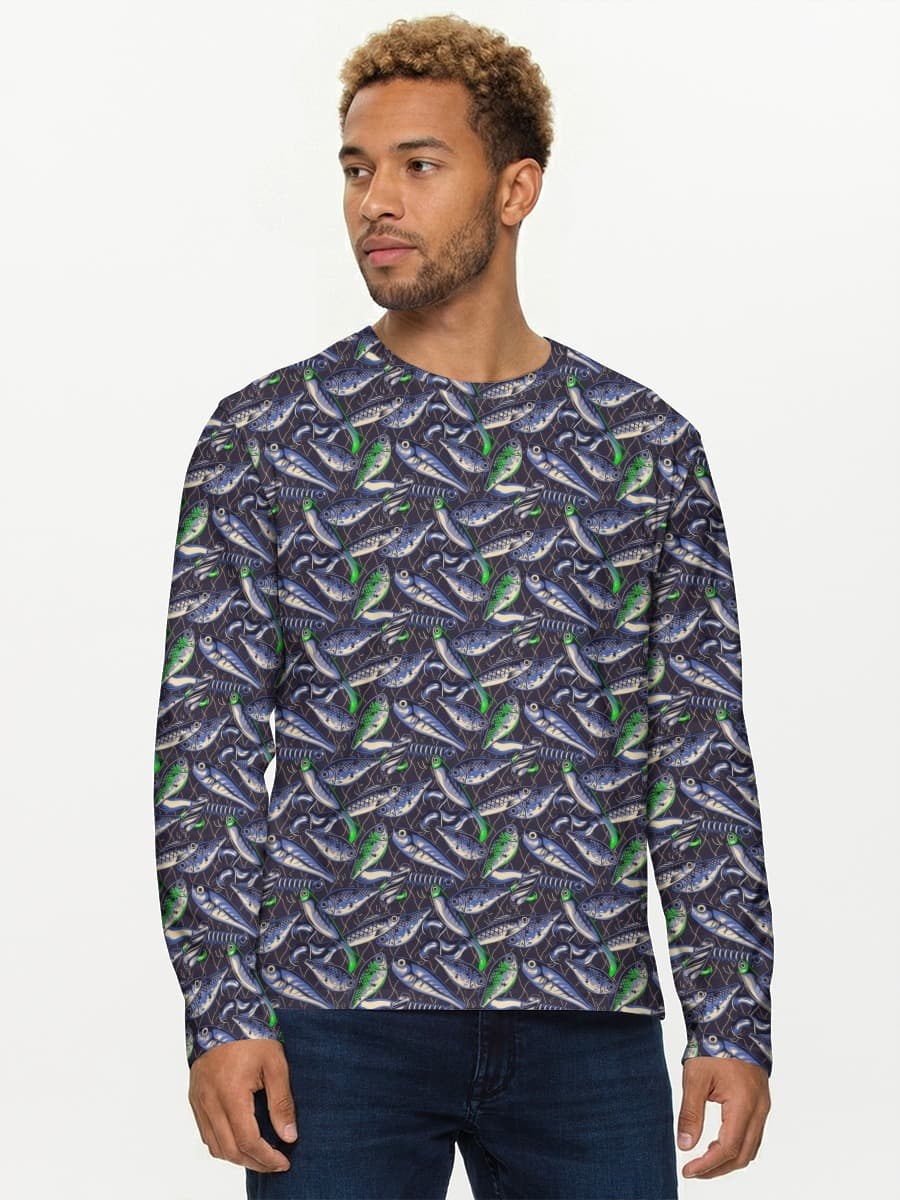 Men's cotton long sleeve shirt