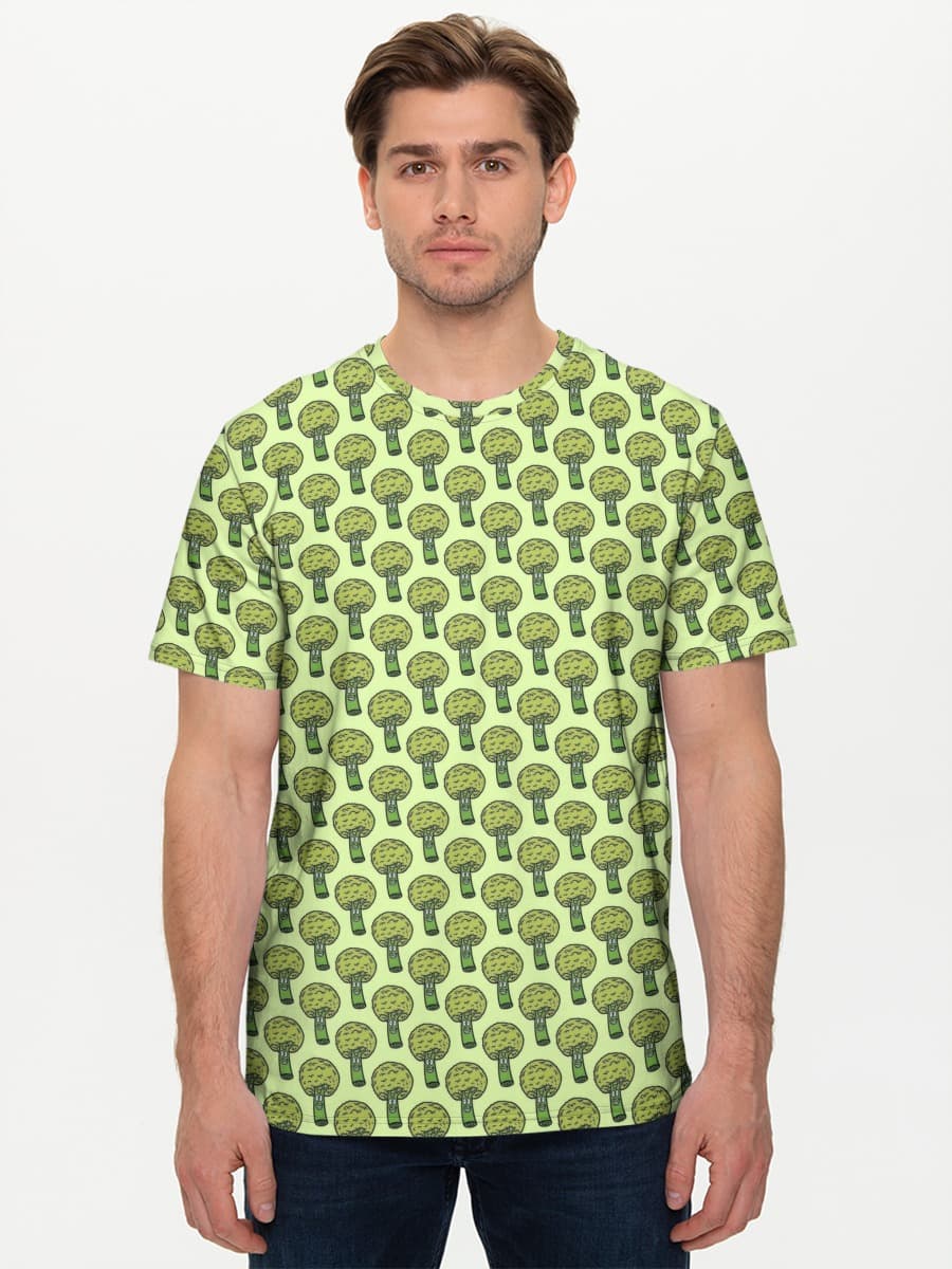 Men's basic cotton T-shirt