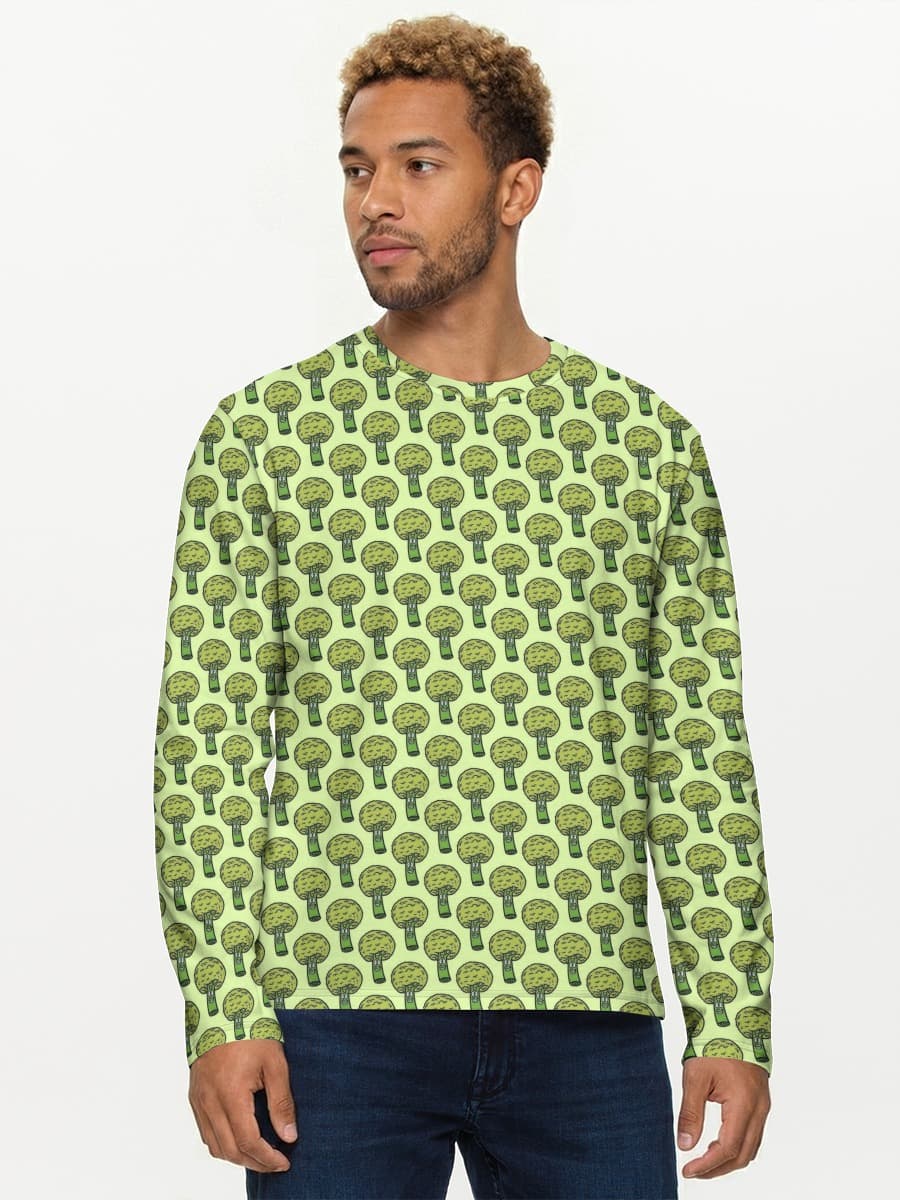 Men's cotton long sleeve shirt