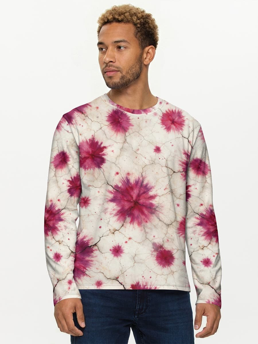 Men's cotton long sleeve shirt