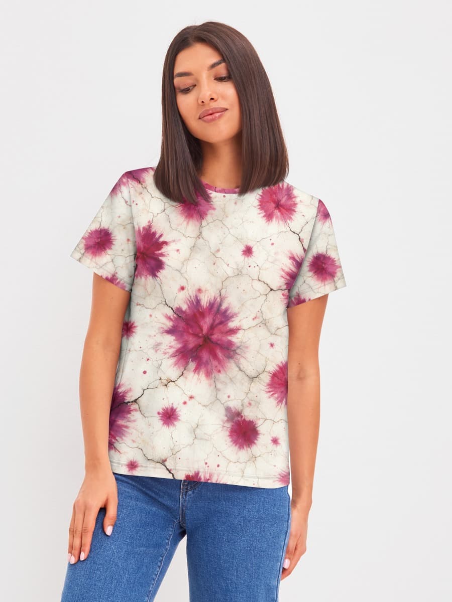 Women's basic cotton T-shirt