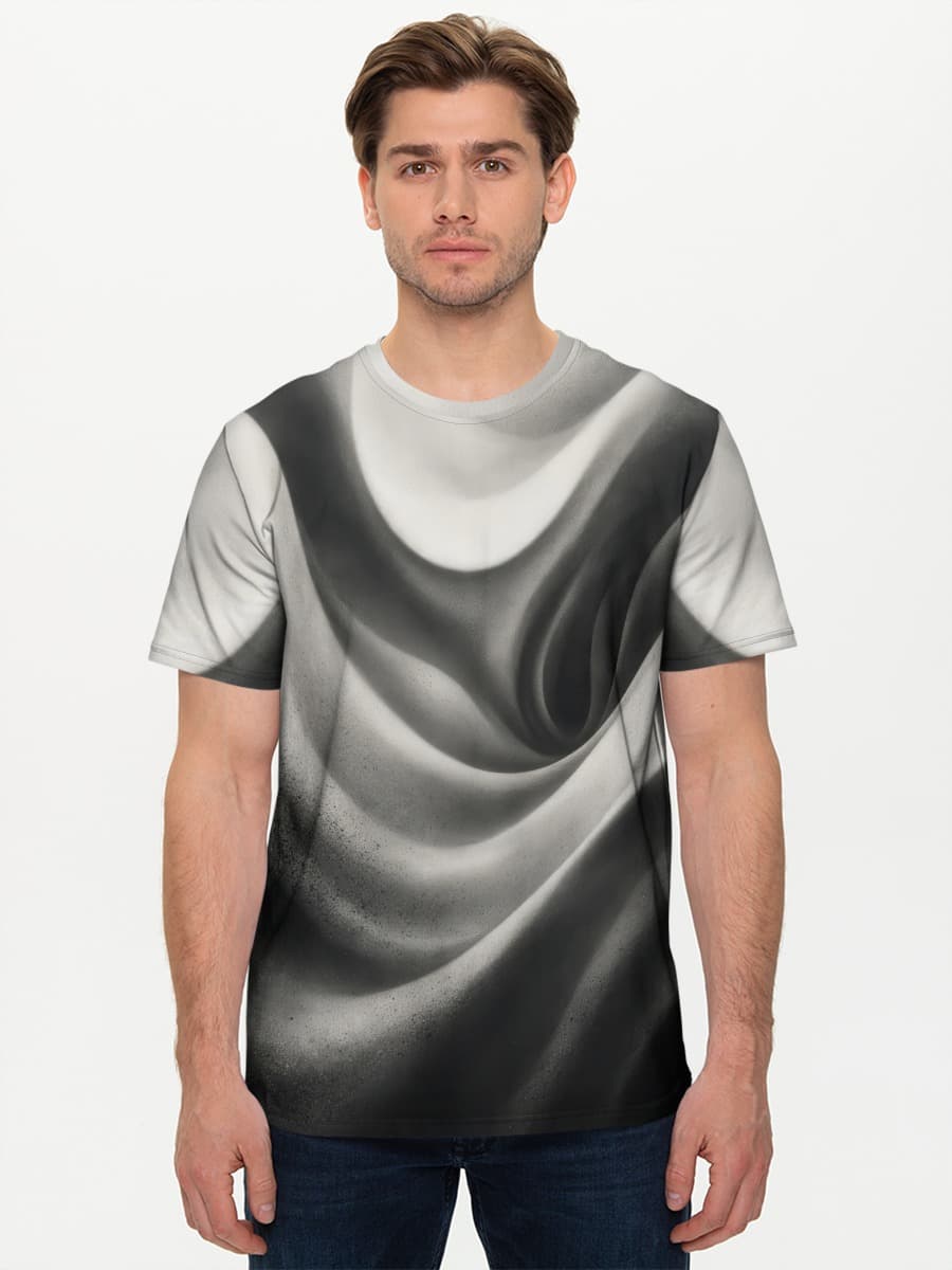 Men's basic cotton T-shirt