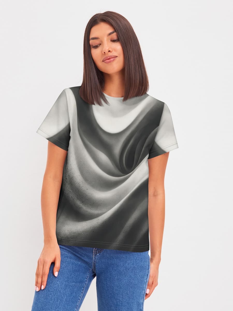 Women's basic cotton T-shirt
