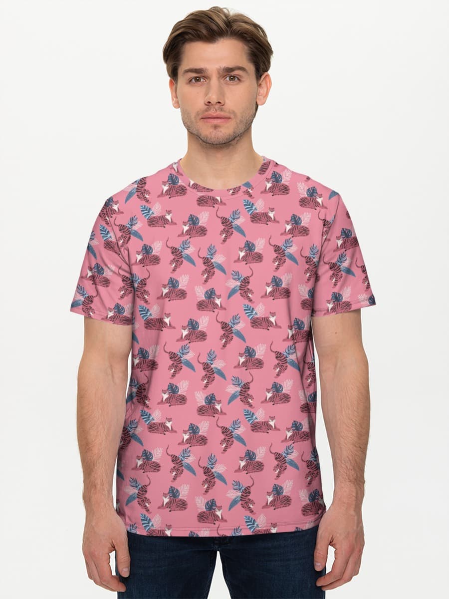 Men's basic cotton T-shirt