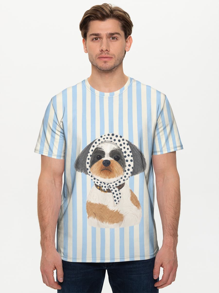 Men's basic cotton T-shirt
