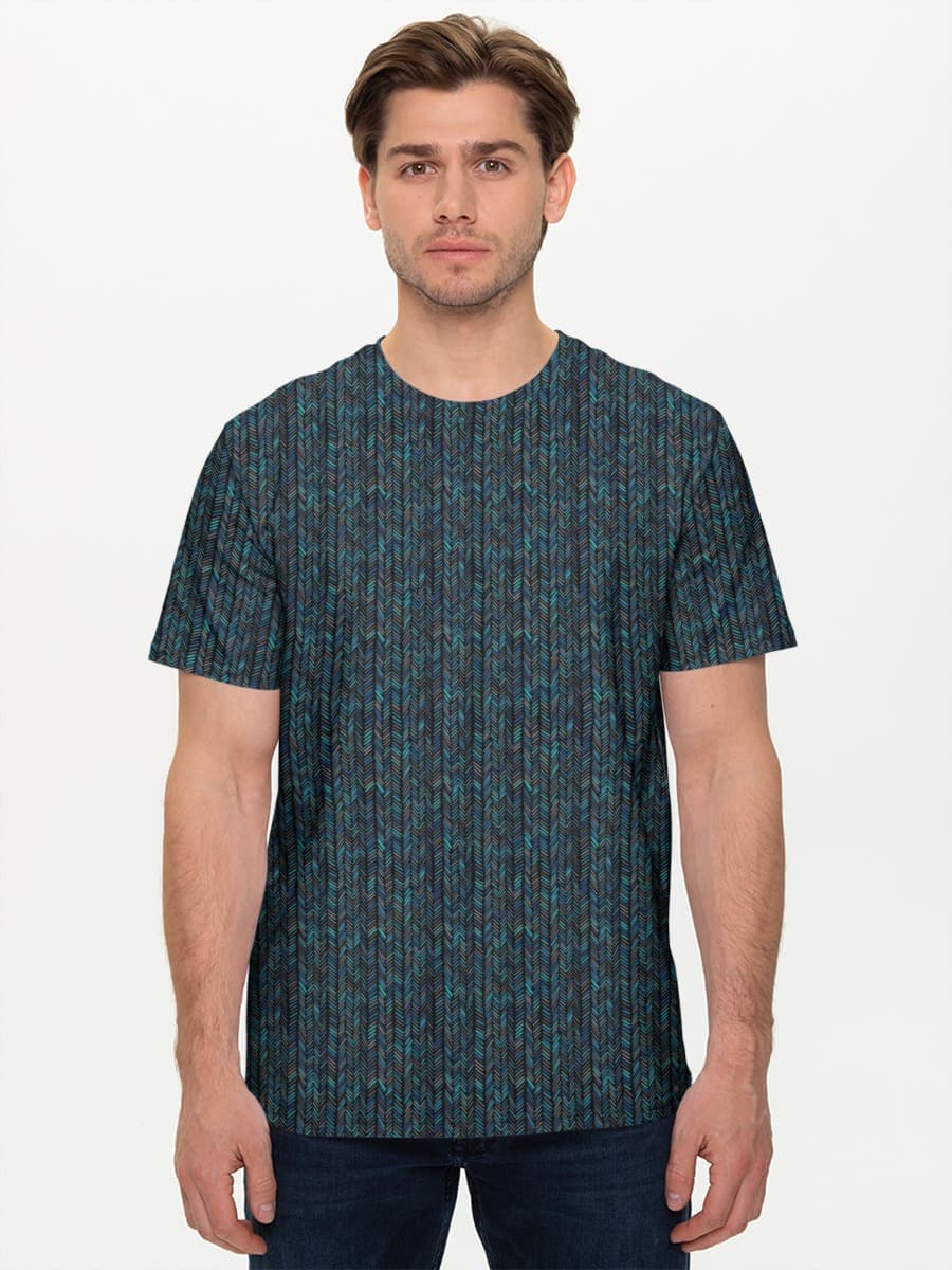 Men's basic cotton T-shirt