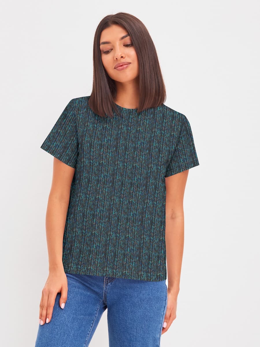 Women's basic cotton T-shirt