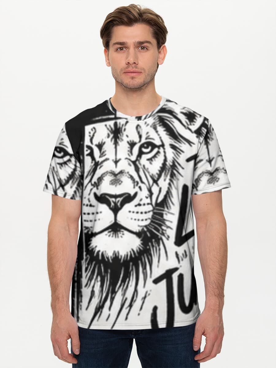 Men's basic cotton T-shirt