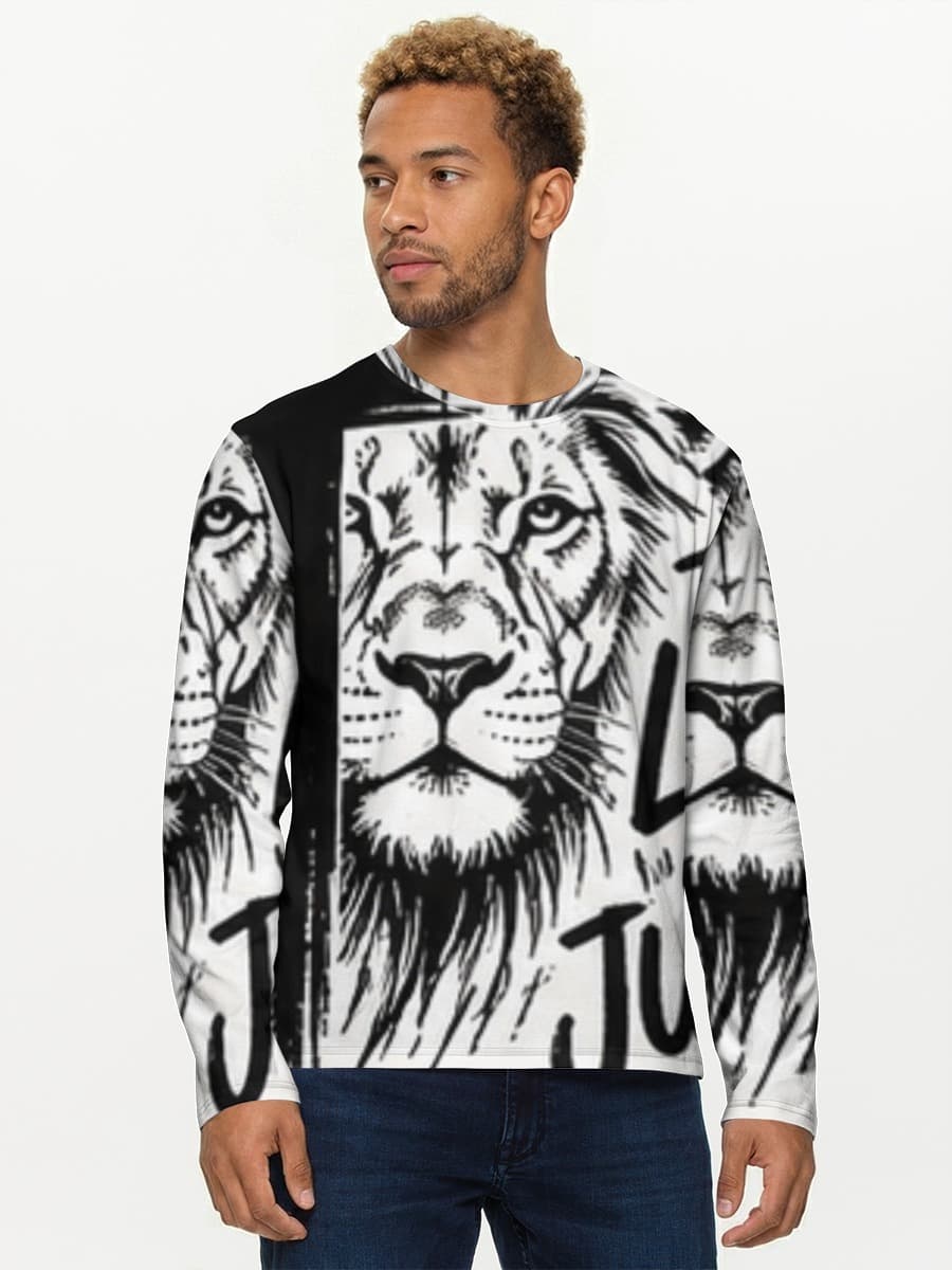 Men's cotton long sleeve shirt