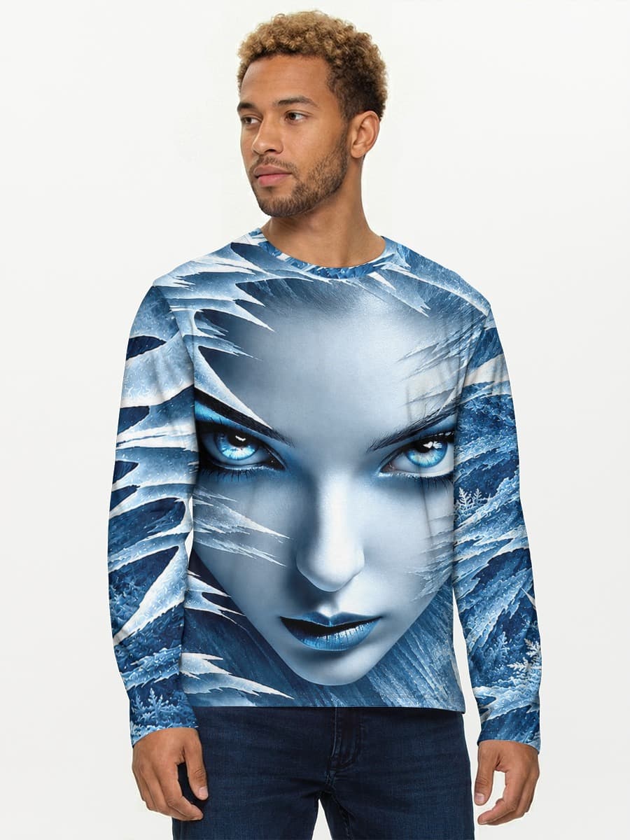 Men's cotton long sleeve shirt