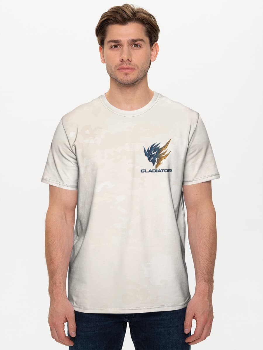 Men's basic cotton T-shirt