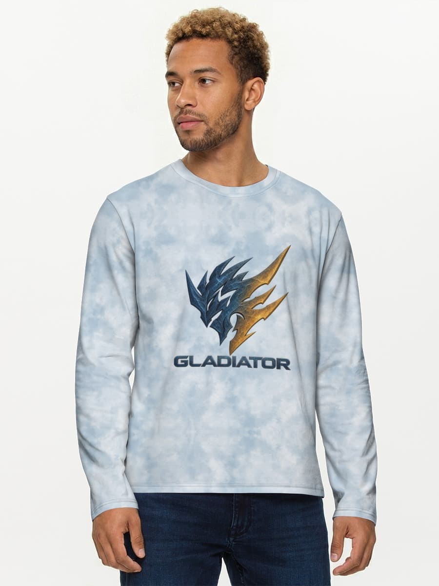 Men's cotton long sleeve shirt