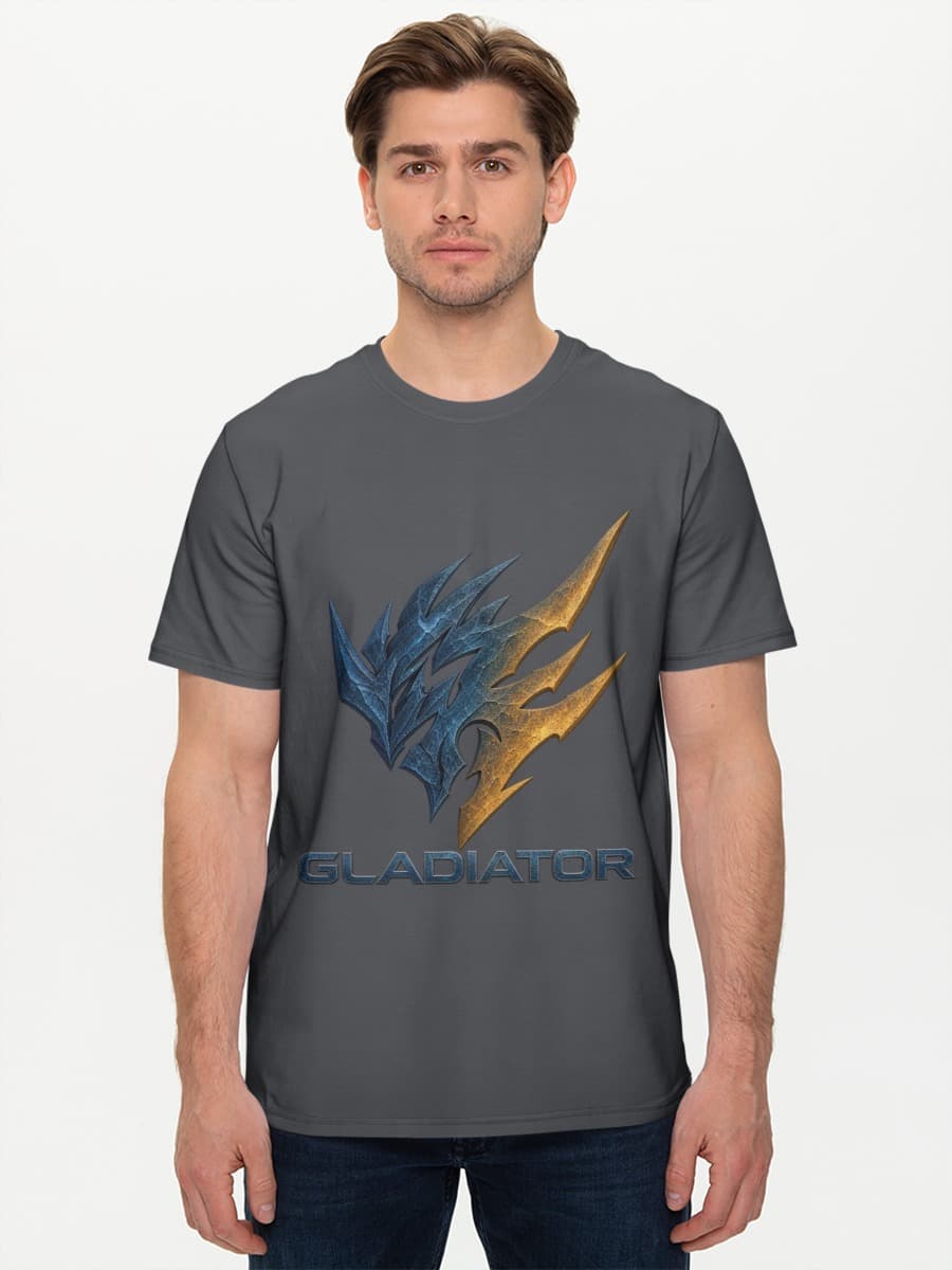 Men's basic cotton T-shirt