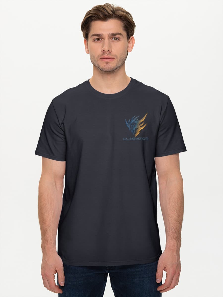 Men's basic cotton T-shirt