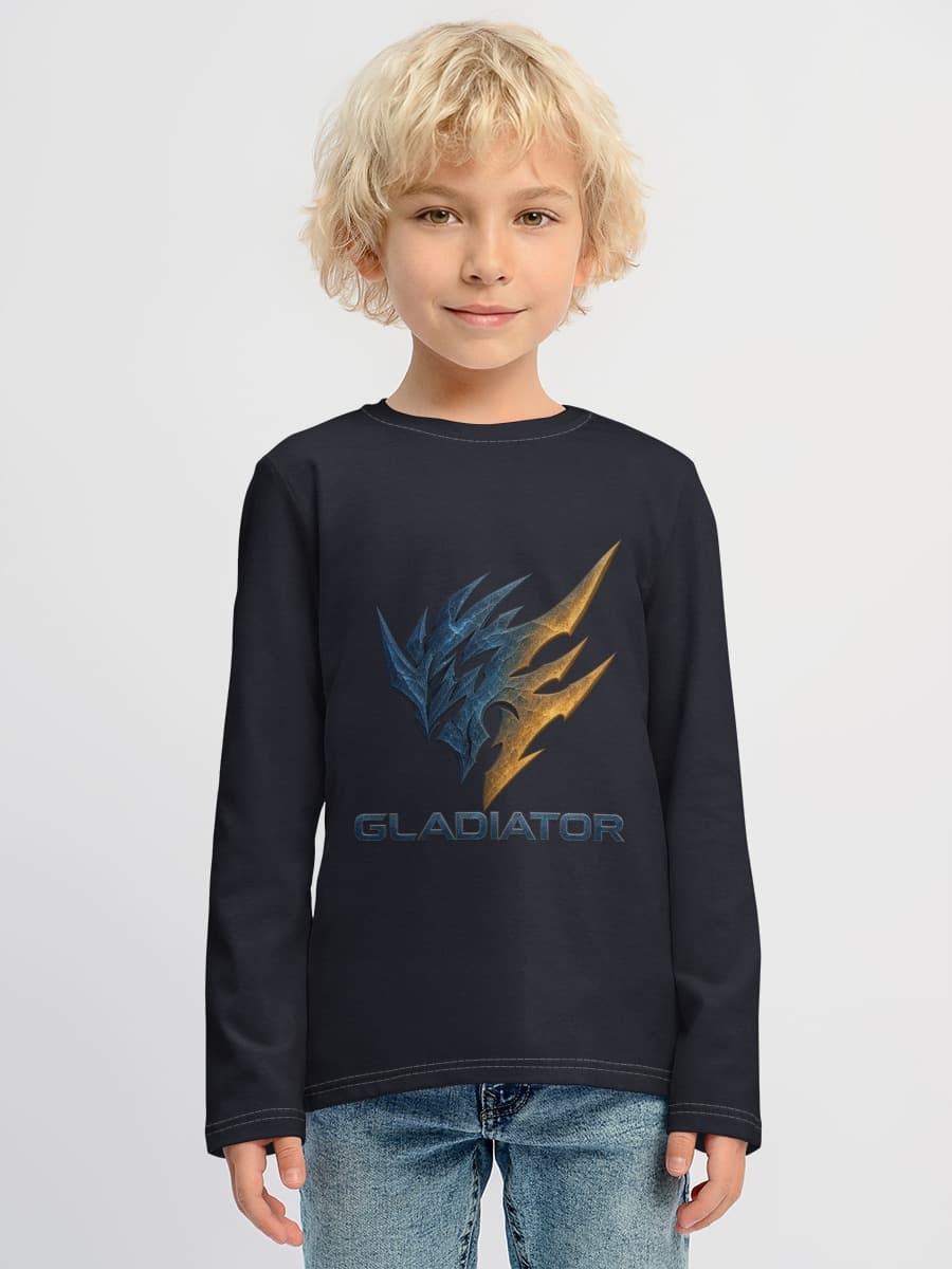 T-shirt manches longues coton garçon