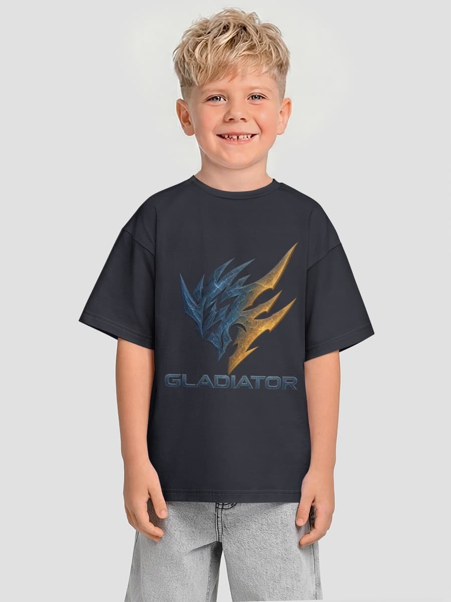 T-shirt coton oversize garçon