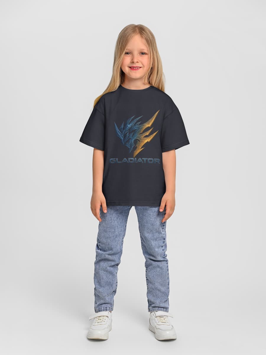 T-shirt coton oversize fille