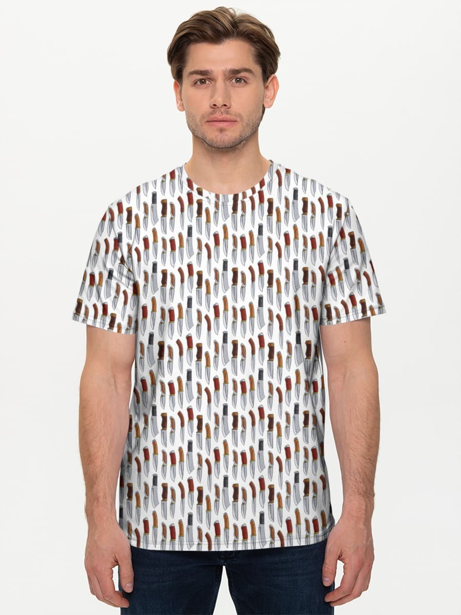Men's basic cotton T-shirt