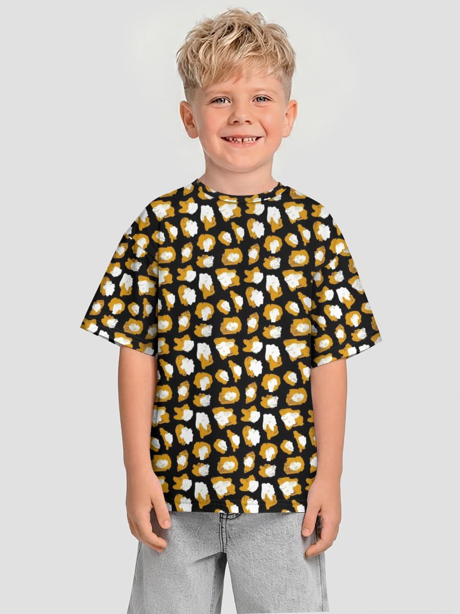 Camiseta Oversize de Algodón Niño